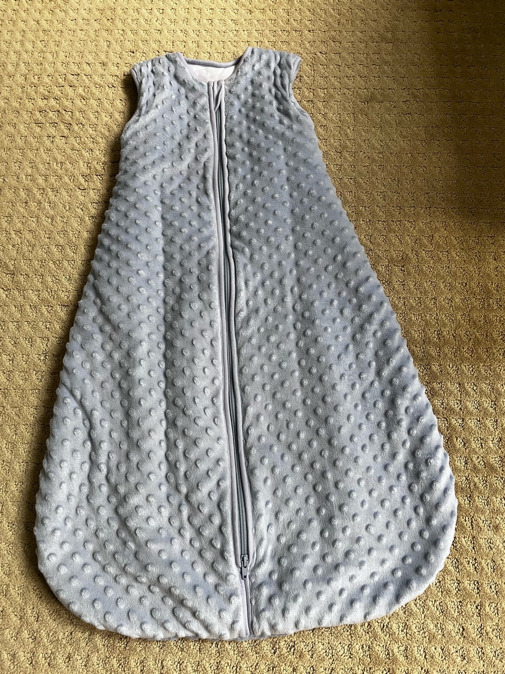 Baby in a Bag - 2.5 togs winter sleep sack -  Minky Blue
